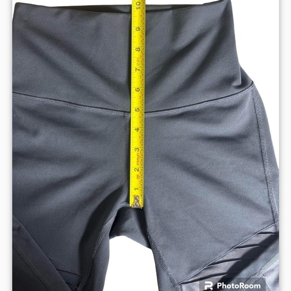 ALO Navy Moto High Waist Leggings XS - Picture 6 of 6